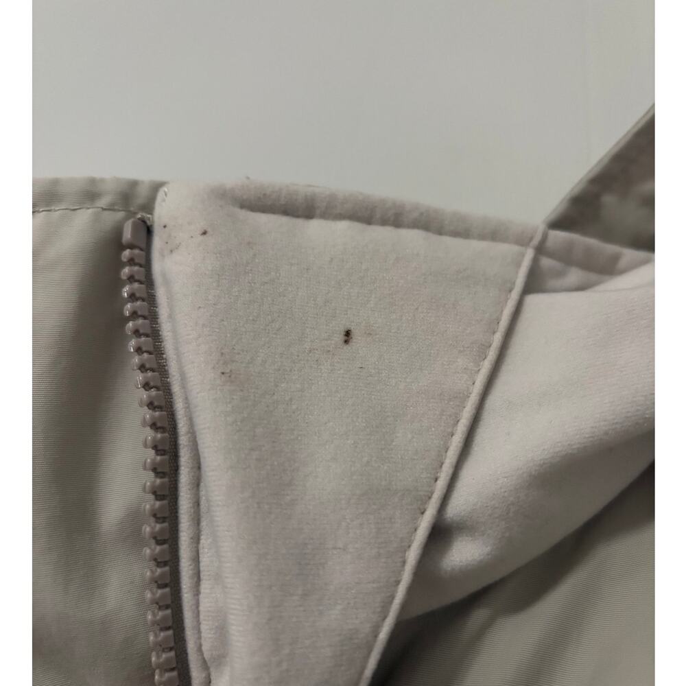 LL Bean Cream Color 3-in-1 Jacket Outer Layer Size Small - Picture 4 of 7